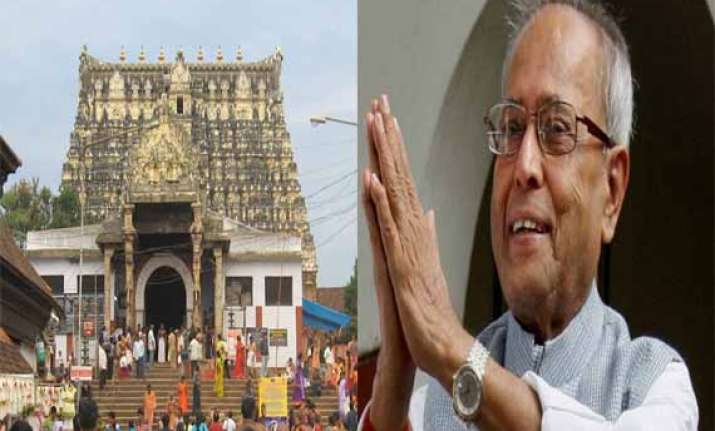 president to worship at padmanabhaswamy temple on july 19
