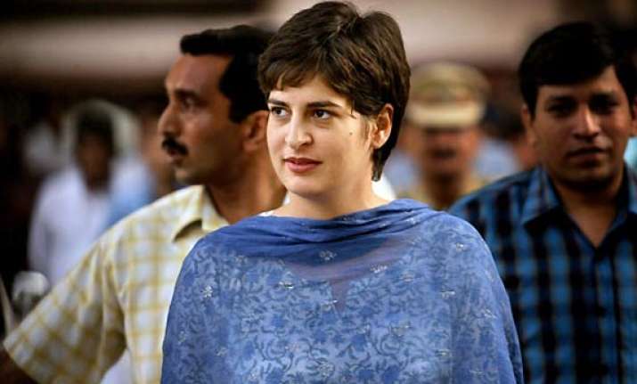 priyanka gandhi on stock taking mission in rae bareilly