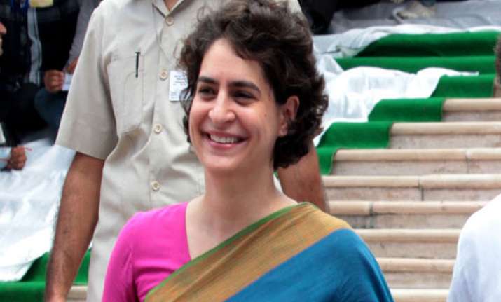 priyanka gandhi to continue campaigning in amethi