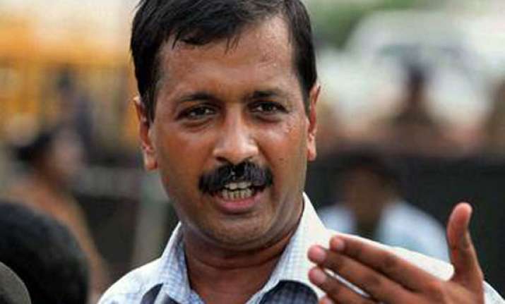 protest outside cm s residence kejriwal others granted bail