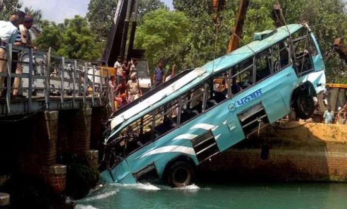 punjab bus mishap 13 bodies recovered so far