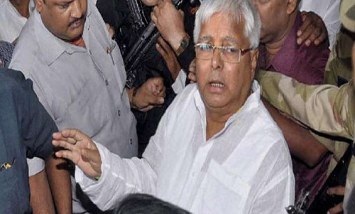 fodder scam lalu to be in jail for five years ceases to be