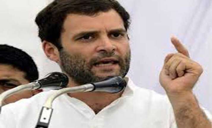 rahul objects to lotus drawing in amethi polling booth