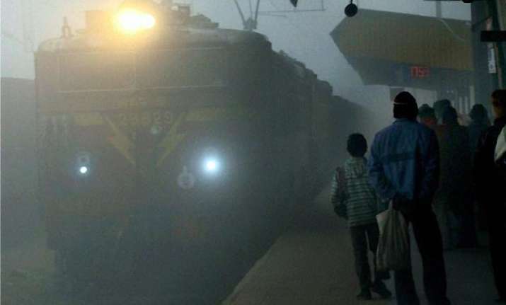 railways cancel 30 trains due to fog