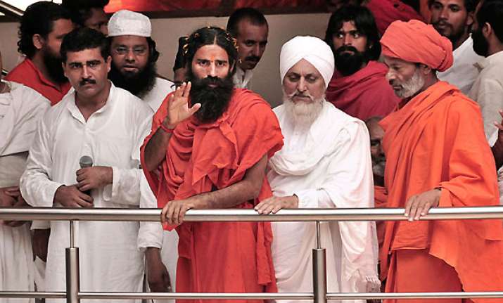 ramdev ends vow of silence to hold yoga camp in haridwar