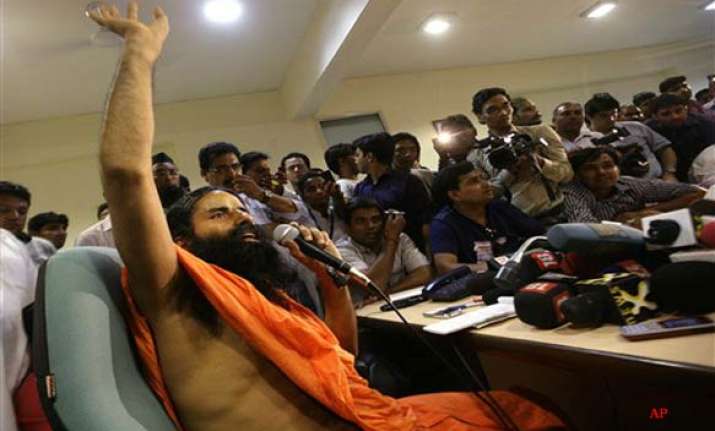 ramdev resumes satyagraha against corruption