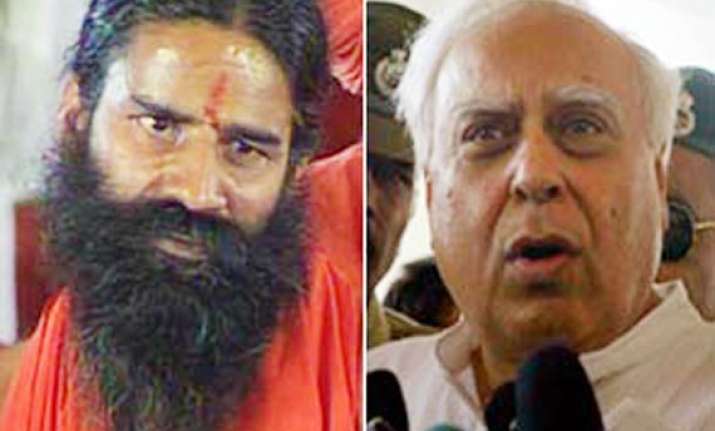 ramdev sibal spar over disclosure of letter of understanding