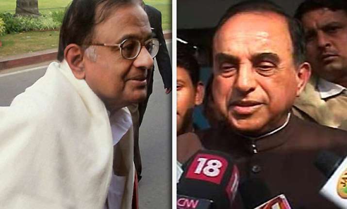 ramlila verdict swamy demands chidambaram s resignation