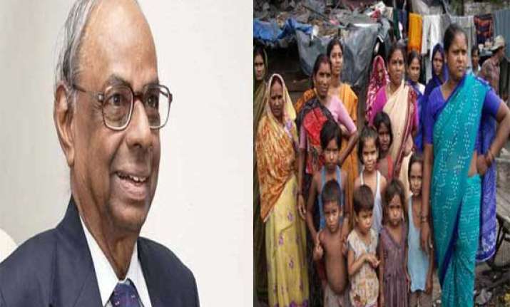rangarajan panel 3 out of 10 in india are poor