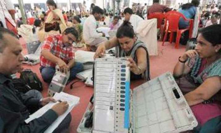 re polling in 12 booths in karnataka on tuesday