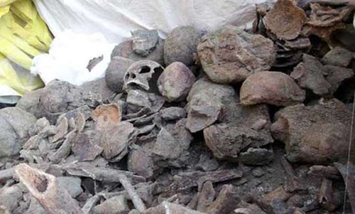 remains of 1857 freedom fighters dug up in punjab gurdwara
