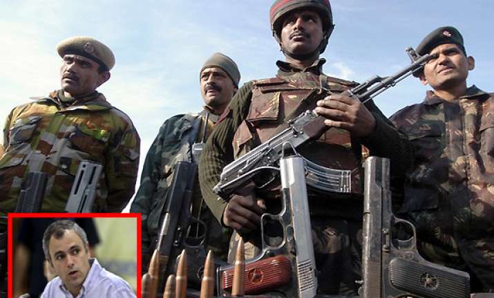 removal of afspa not an effort to undermine the army omar