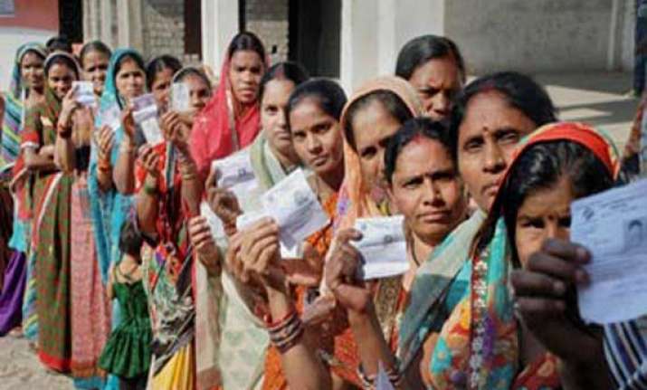 repolling in five booths in uttar pradesh