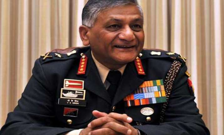 reports of suspicious movement of army units fable v k singh