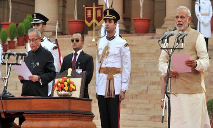 narendra modi s swearing in cost rs17.60 lakh reveals rti
