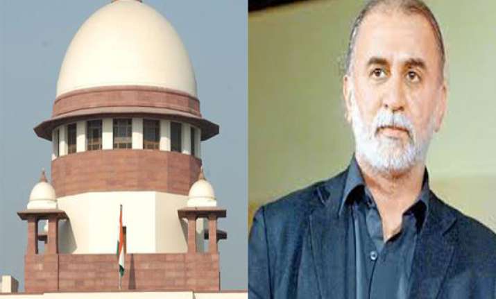sc grants interim bail to tarun tejpal