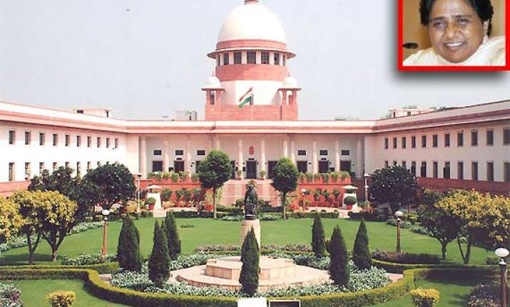 sc quashes mayawati s land acquisition for jail
