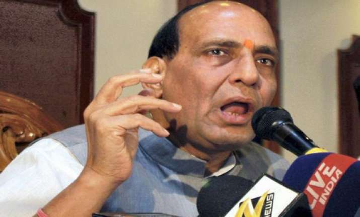 sp bsp cong lose public faith says rajnath