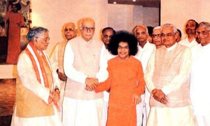 sai baba rightly predicted my release from prison advani
