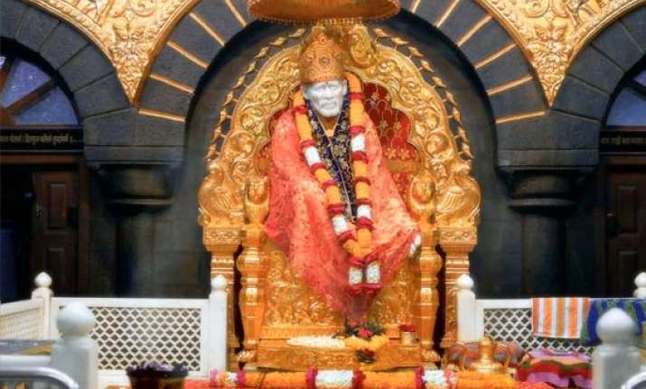 sai temple receives rs 5 cr in cash gold from devotees