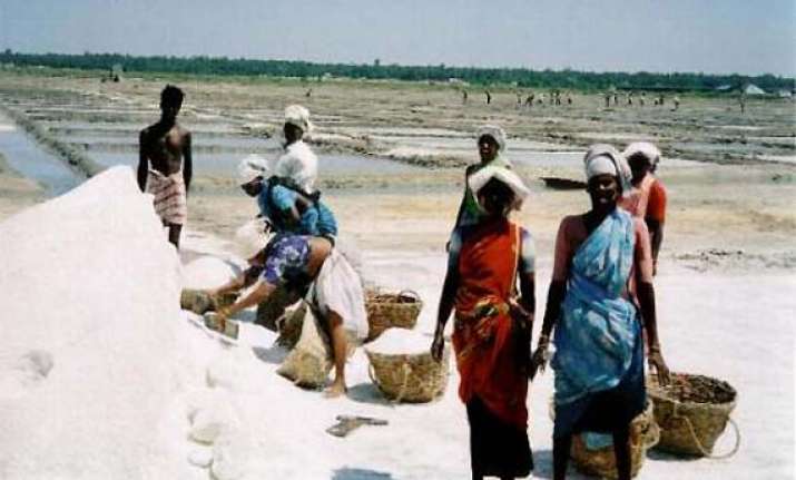 salt workers in india live work and get cremated in salt