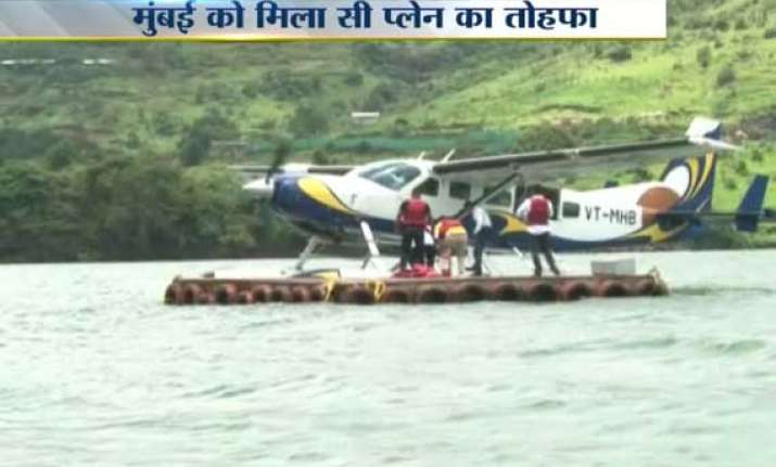 first seaplane service from mumbai takes off for lonavala