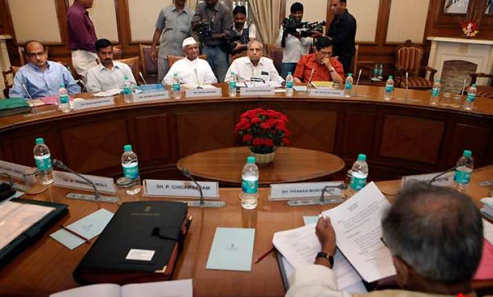 second meeting of lokpal bill drafting committee on monday