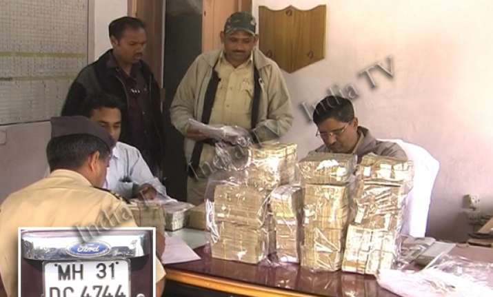 seized rs 1 cr cash was meant for poor candidates says