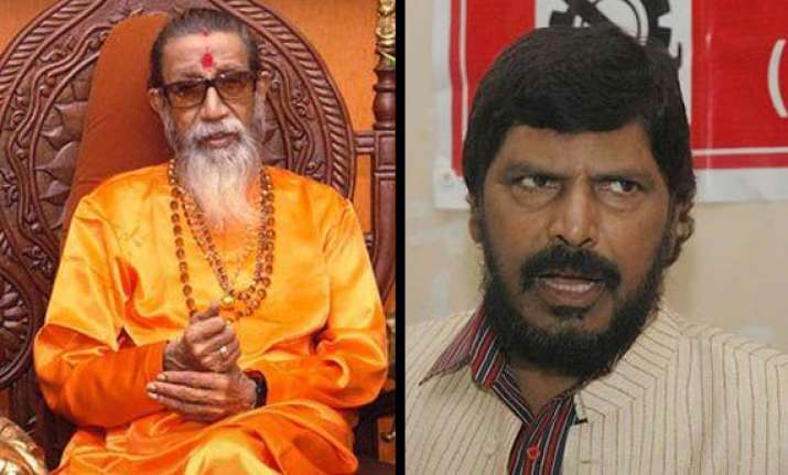 sena bjp athawale s rpi unite rally on june 9