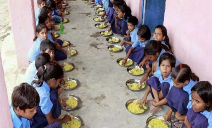 snake found in mid day meal 54 children taken ill