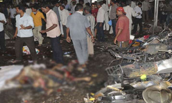 solidarity vigil for hyderabad blast victims in delhi