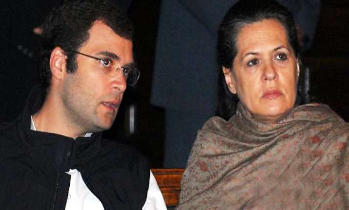 sonia rahul gandhi say bjp responsible for defeat of lokpal