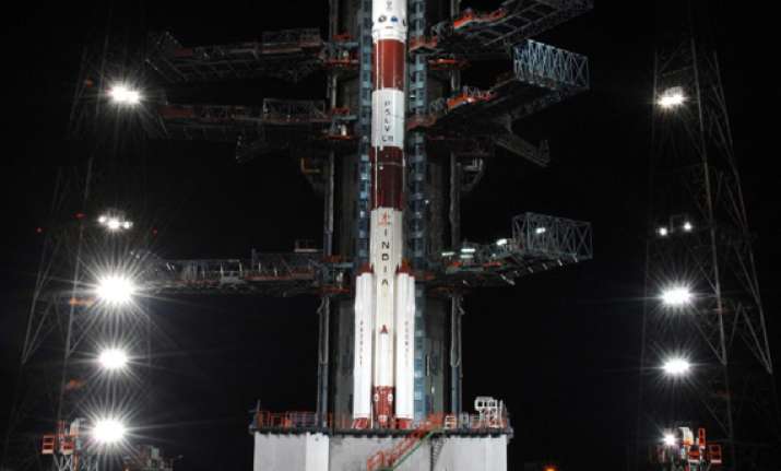 stage set for pslv launch on monday