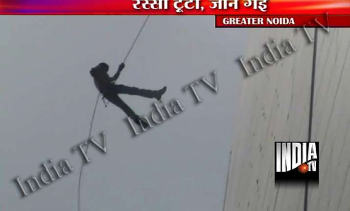 stuntman dies at greater noida adventure mall opening
