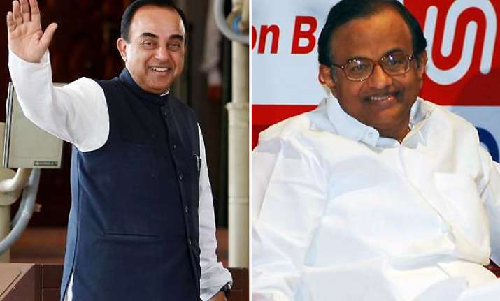 subramanian swamy seeks to make chidambaram accused in 2g