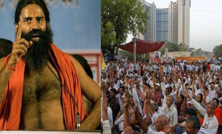 swami ramdev asks supporters to protest police action