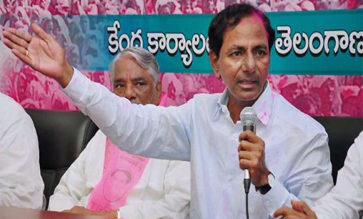 trs chief to contest both ls assembly polls in telangana