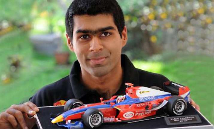 team lotus leaves out karun chandhok for indian grand prix