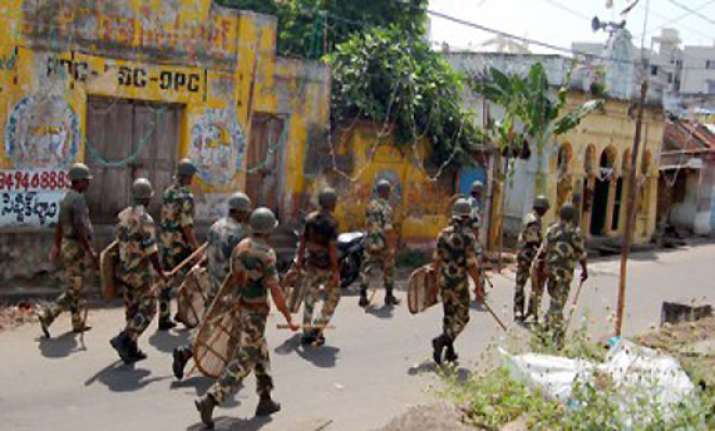 telangana peace returns to vizianagaram curfew lifted