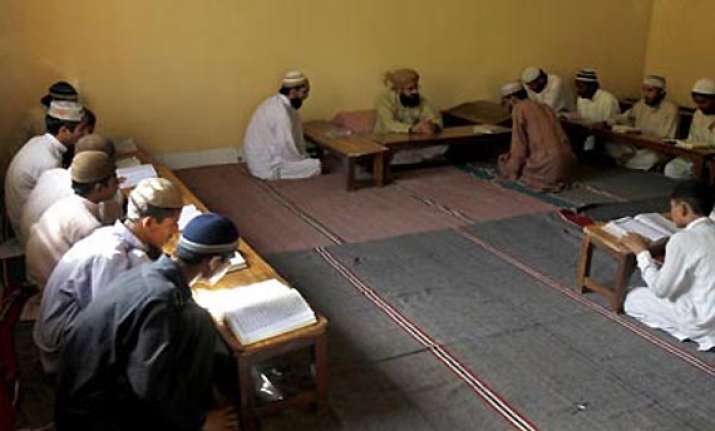 tension after 4 darul uloom students beaten up inside a