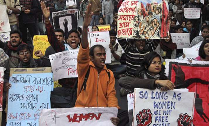thousands walk together as kolkata protests rapes atrocities
