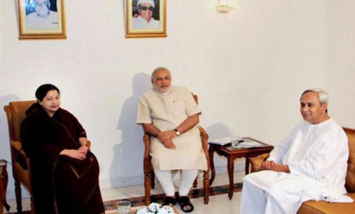 jayalalithaa meets patnaik modi on nctc