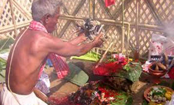 traditional ker puja celebrated in tripura