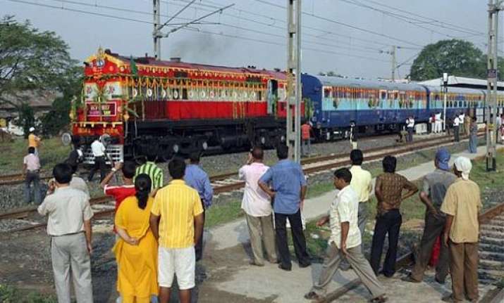 train runs over bengal woman protestors squat on track