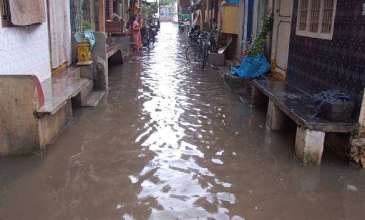 trains cancelled diverted due to flooded tracks in andhra