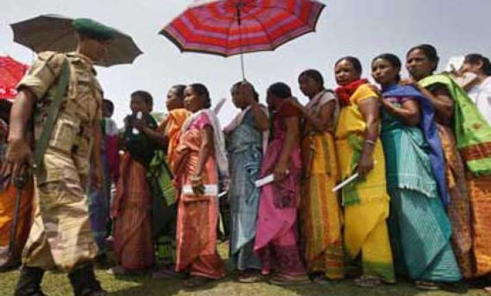 tribal refugees in tripura cast postal ballot for mizoram