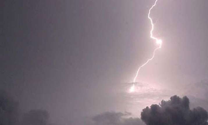 two dead in lightning in uttar pradesh