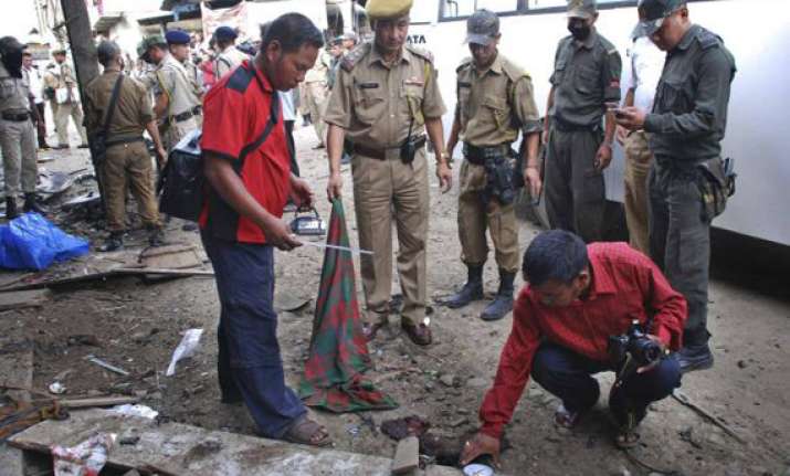 three killed in manipur blast at bus stand