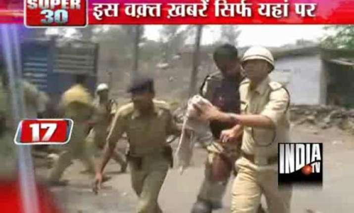 three persons killed in clash curfew imposed in dhanbad