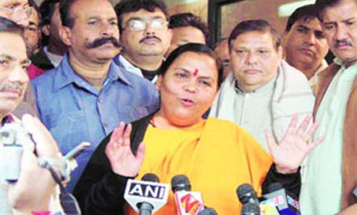 uma bharti s ganga cleaning project begins